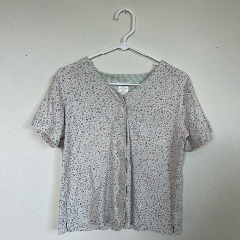 Cottagecore Floral Top - Sleepwear